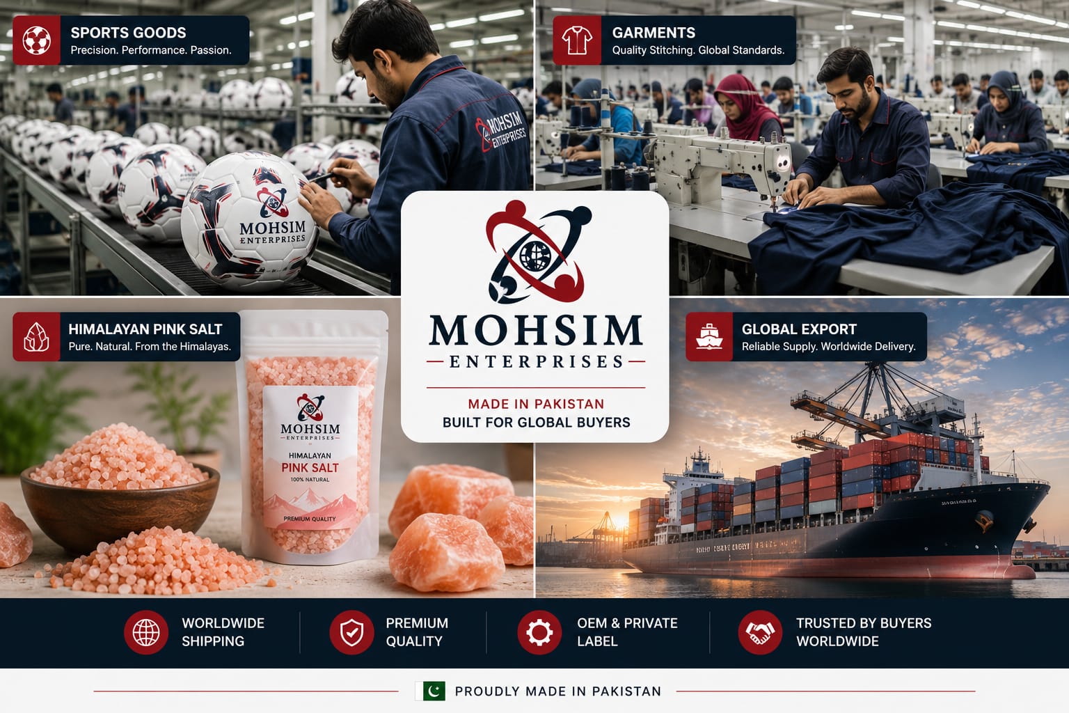 Air cargo loading operation managed by MOHSIM Enterprises