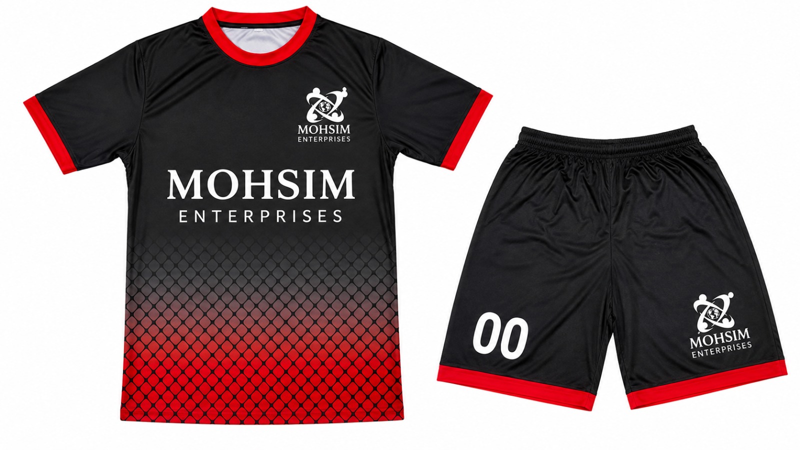 Football garment kit from the MOHSIM company profile