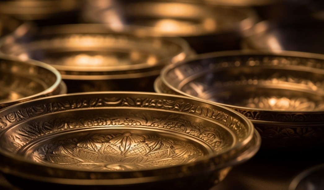 Handcrafted metalware product
